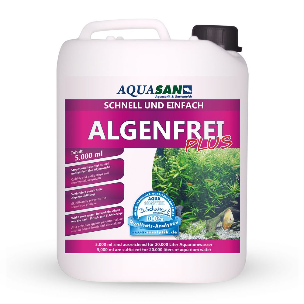 AQUASAN AQUARIUM Algenfrei PLUS