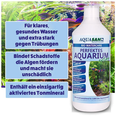 AQUASAN BIO WaterCare PERFEKTES AQUARIUM nature