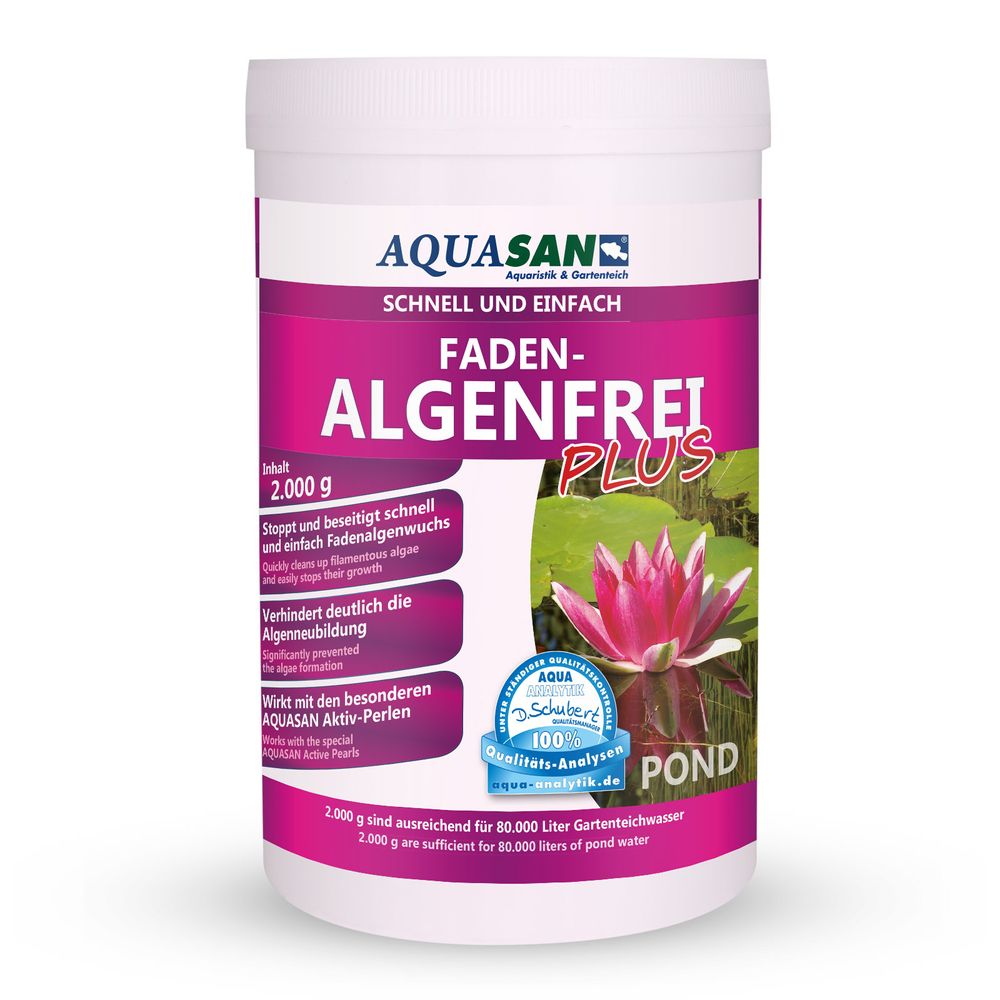 AQUASAN POND FADENALGEN-FREI PLUS für den Gartenteich