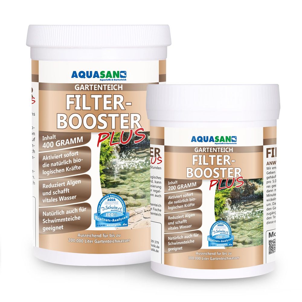 AQUASAN Gartenteich FilterBooster PLUS
