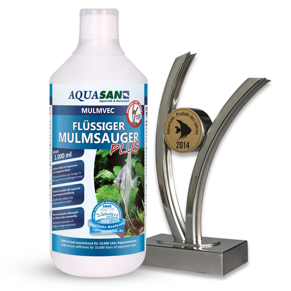 AQUASAN Mulmvec Flüssiger Mulmsauger PLUS