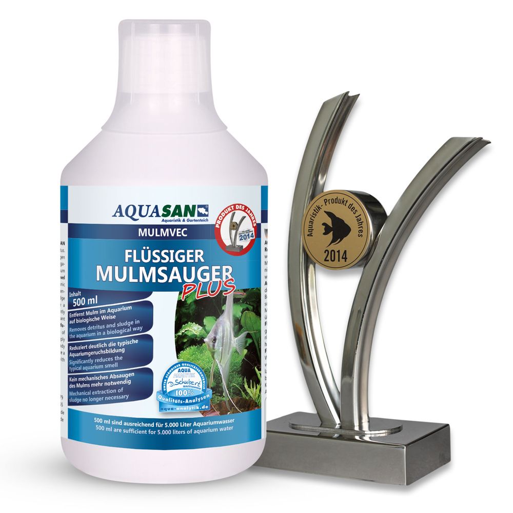 AQUASAN Mulmvec Flüssiger Mulmsauger PLUS