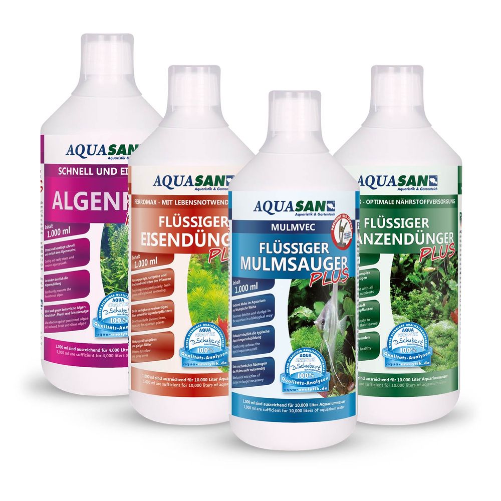 AQUASAN Aquarium Komplett SPAR-SET