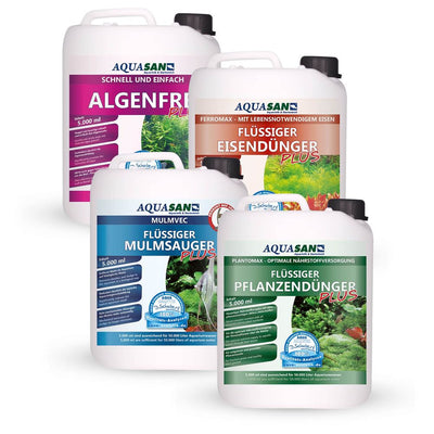 AQUASAN Aquarium Komplett SPAR-SET