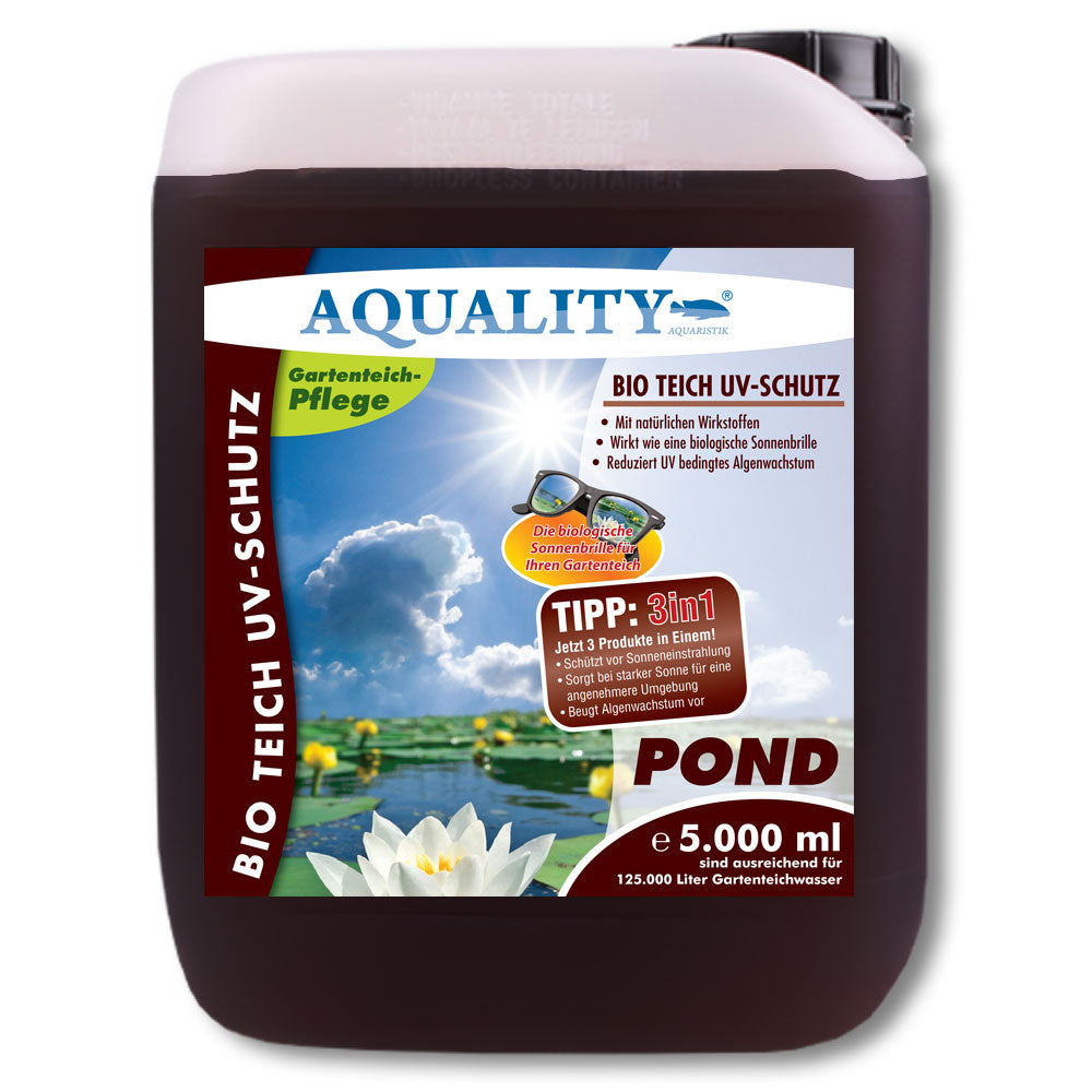 AQUALITY BIO Teich UV-Schutz 3in1 für den Gartenteich