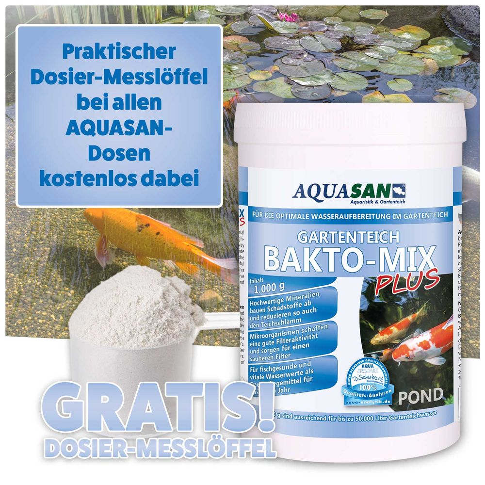 AQUASAN Gartenteich BAKTO-MIX PLUS