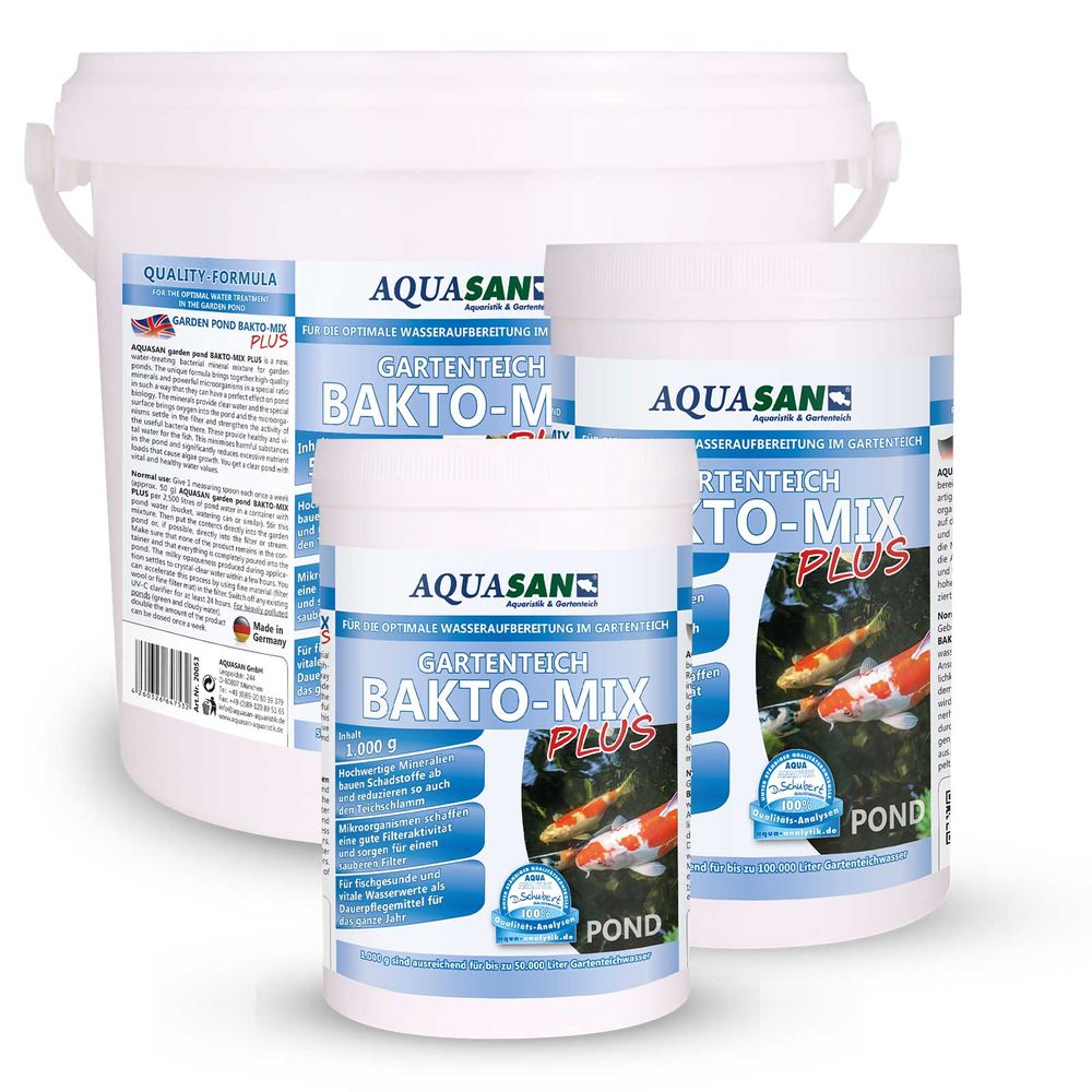 AQUASAN Gartenteich BAKTO-MIX PLUS
