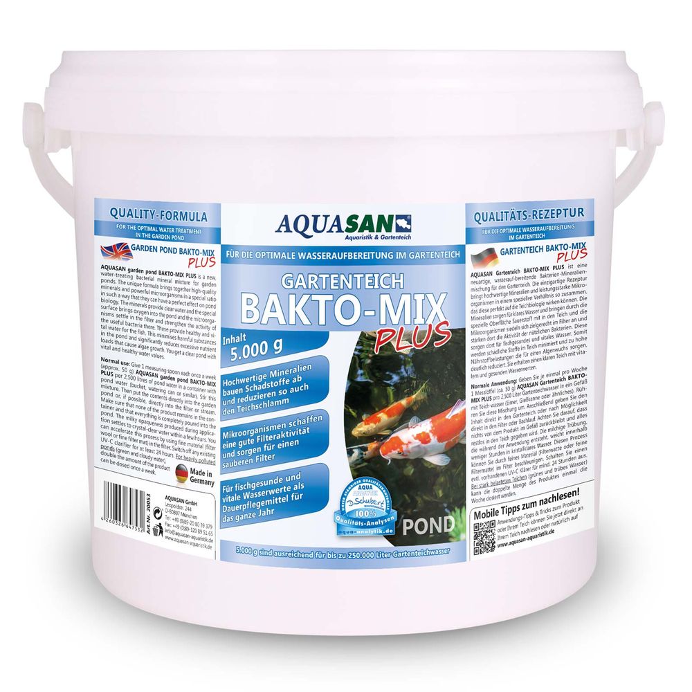 AQUASAN Gartenteich BAKTO-MIX PLUS