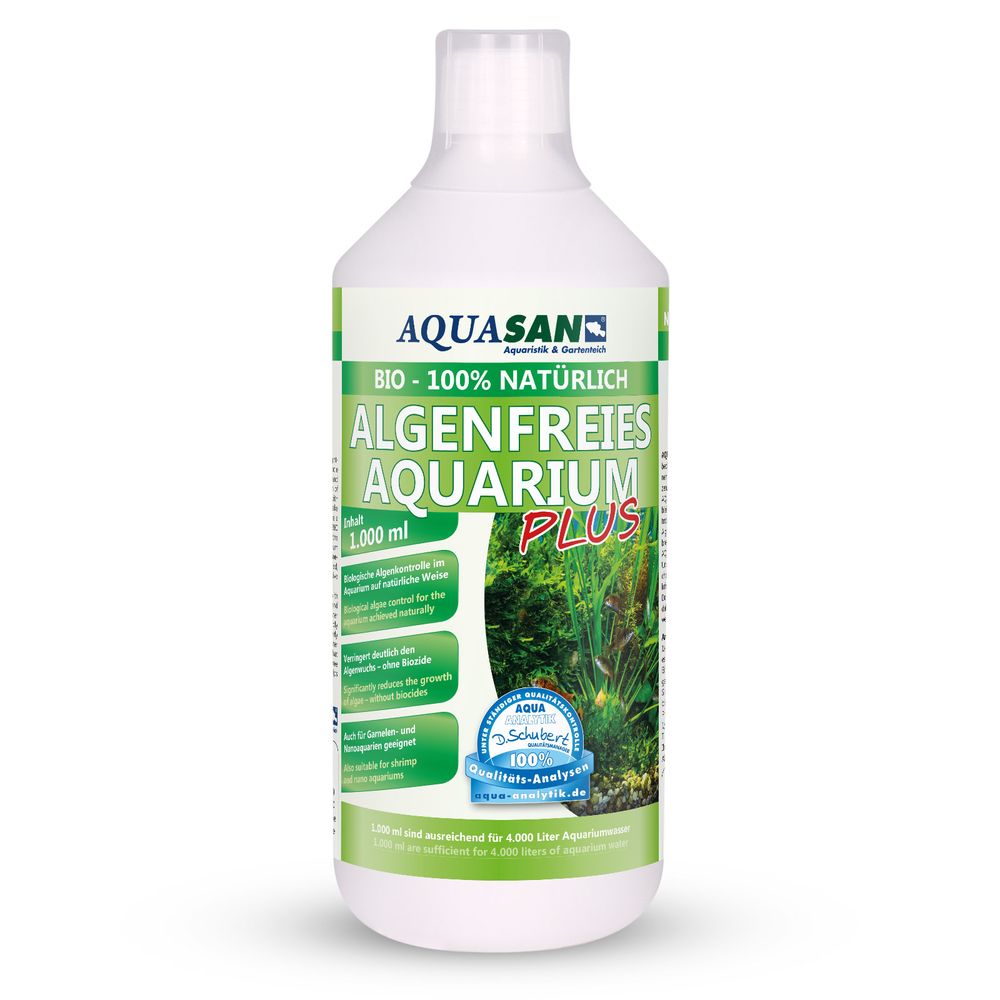 AQUASAN BIO Algenfreies Aquarium PLUS