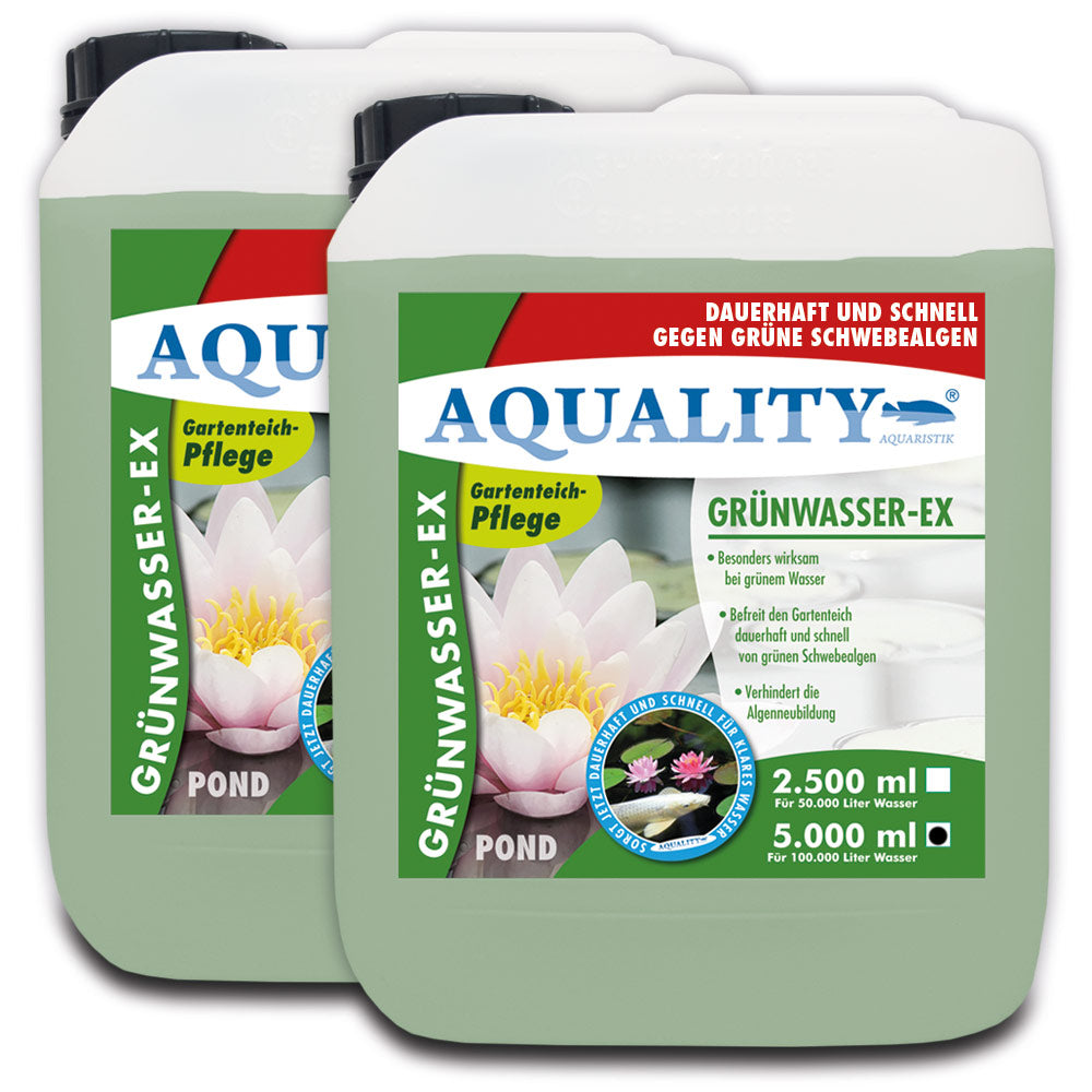 AQUALITY Grünwasser-EX POND für den Gartenteich