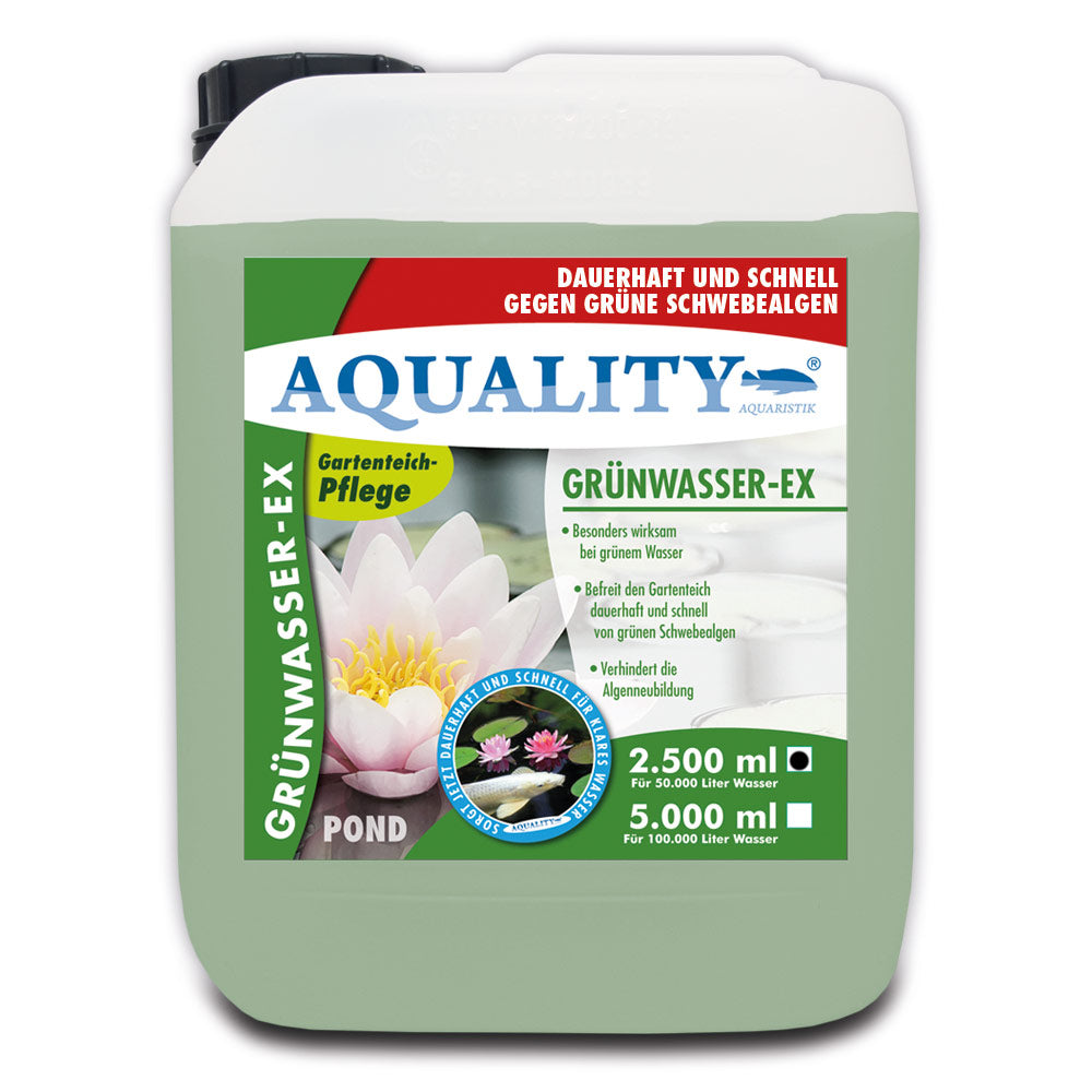 AQUALITY Grünwasser-EX POND für den Gartenteich
