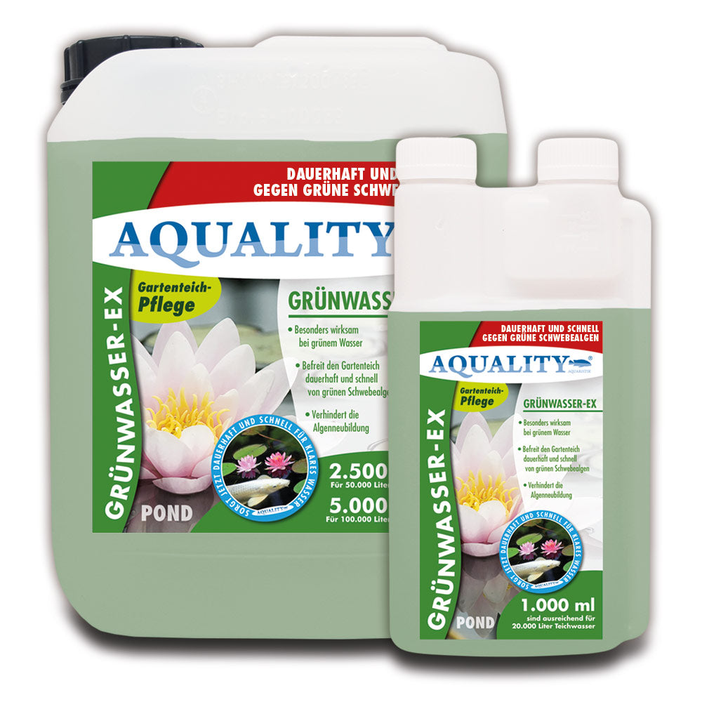 AQUALITY Grünwasser-EX POND für den Gartenteich