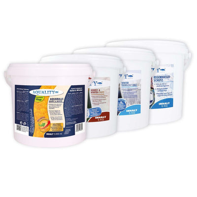 AQUALITY Gartenteich Herbst & Winter Komplett SPAR-SET