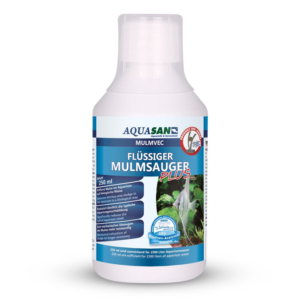 AQUASAN Mulmvec Flüssiger Mulmsauger PLUS