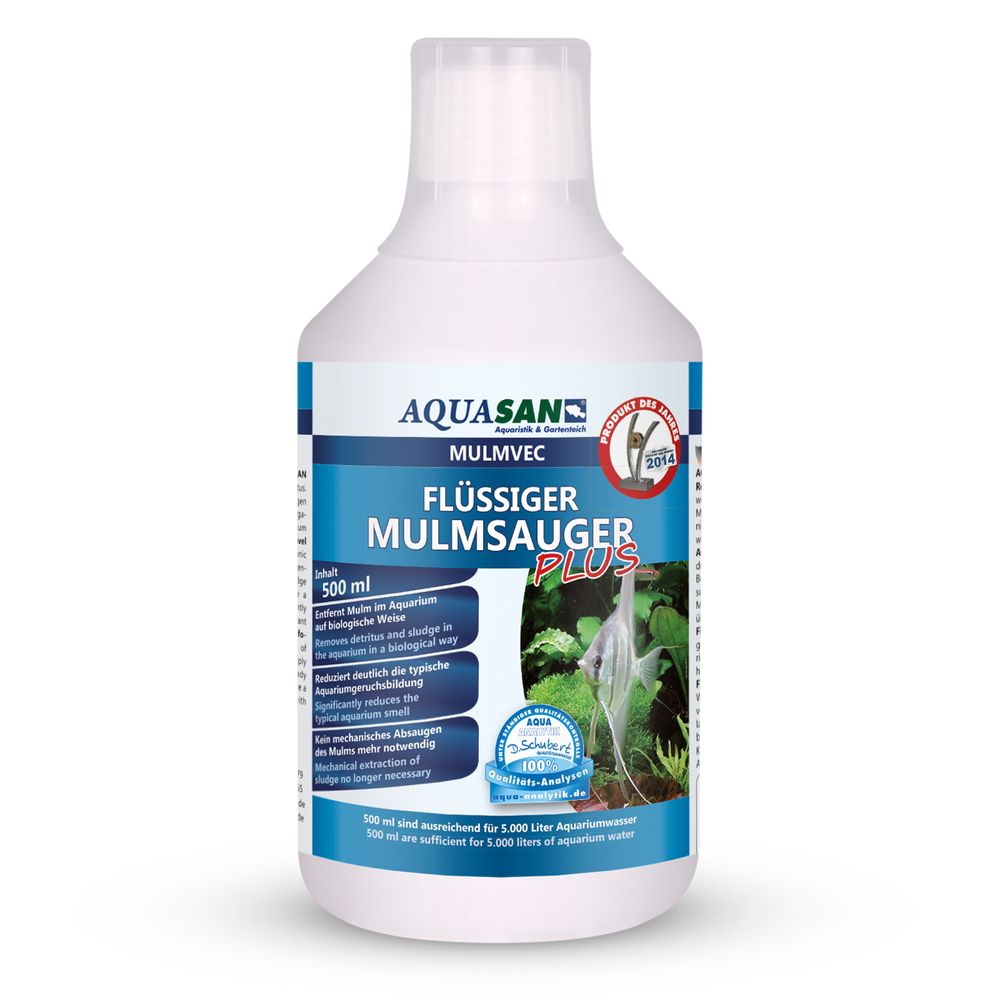 AQUASAN Mulmvec Flüssiger Mulmsauger PLUS