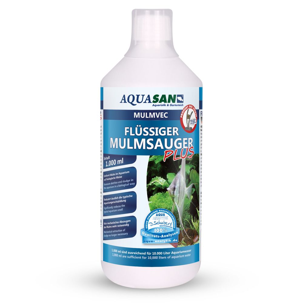 AQUASAN Mulmvec Flüssiger Mulmsauger PLUS
