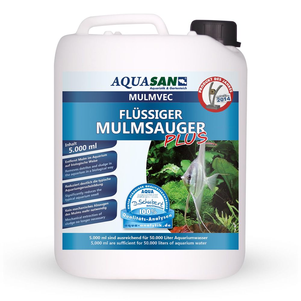 AQUASAN Mulmvec Flüssiger Mulmsauger PLUS