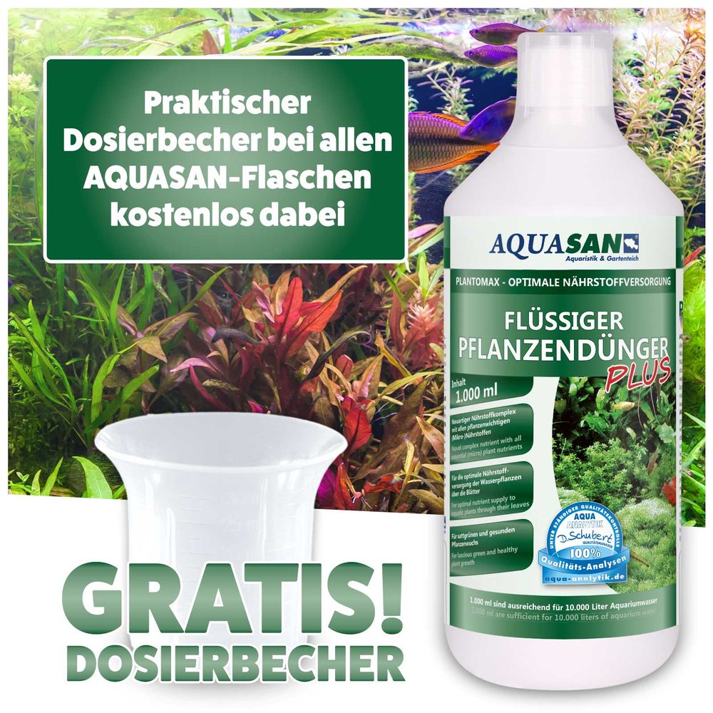 AQUASAN PlantoMax Flüssiger Pflanzendünger bei Zoofux