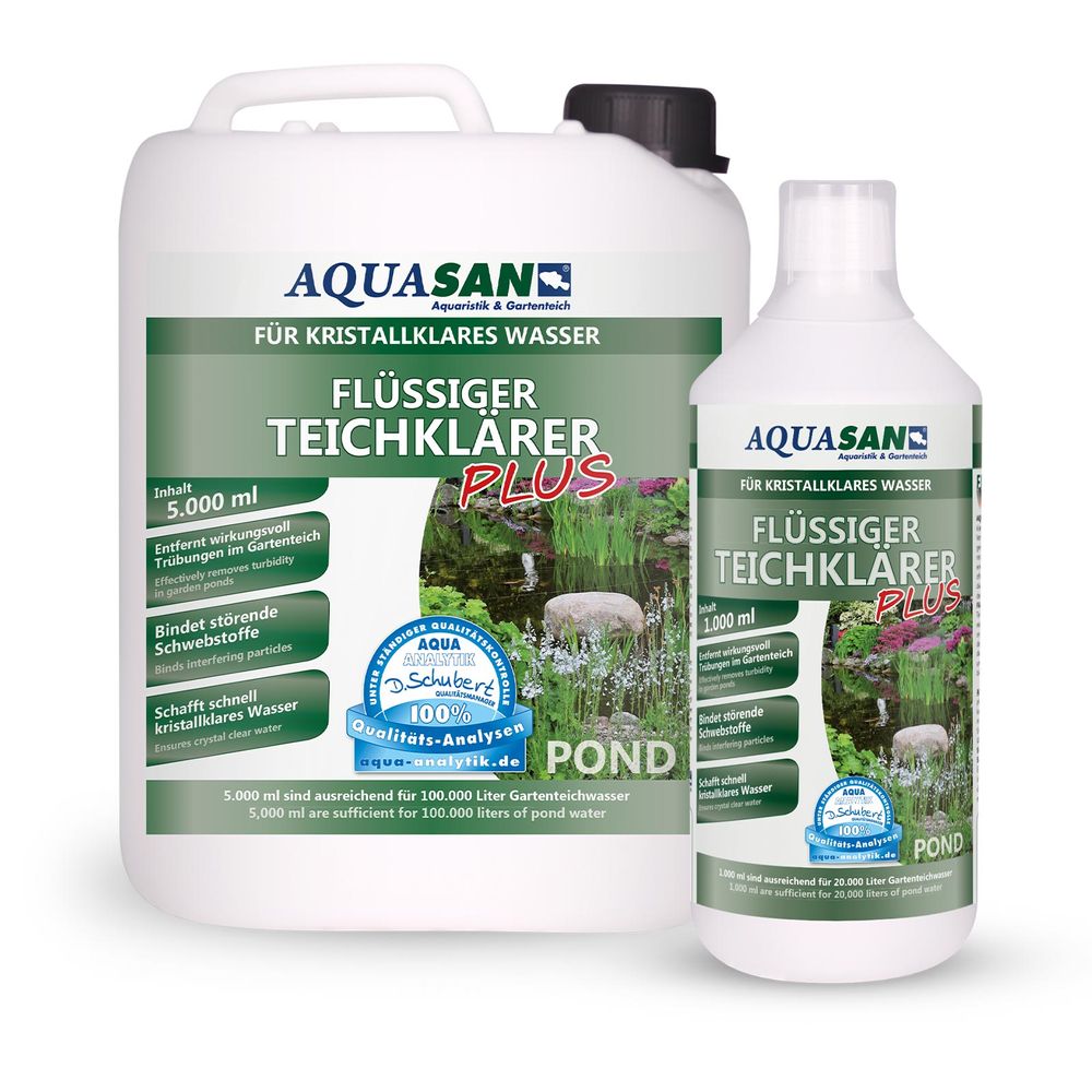 AQUASAN Flüssiger TeichKlärer PLUS