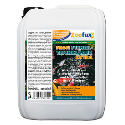 ZOOFUX Profi Schnell-Teichklärer EXTRA