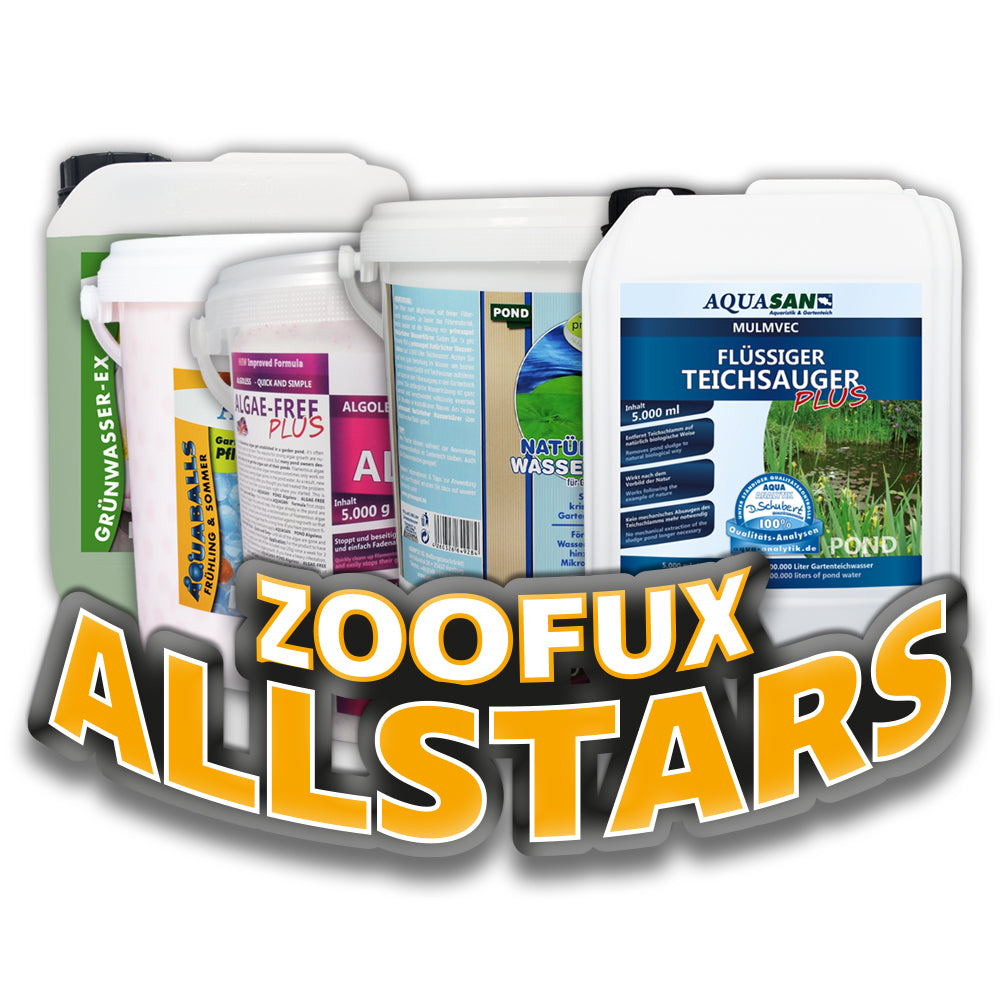 ZOOFUX ALLSTARS 5er Gartenteich Bestseller-Set