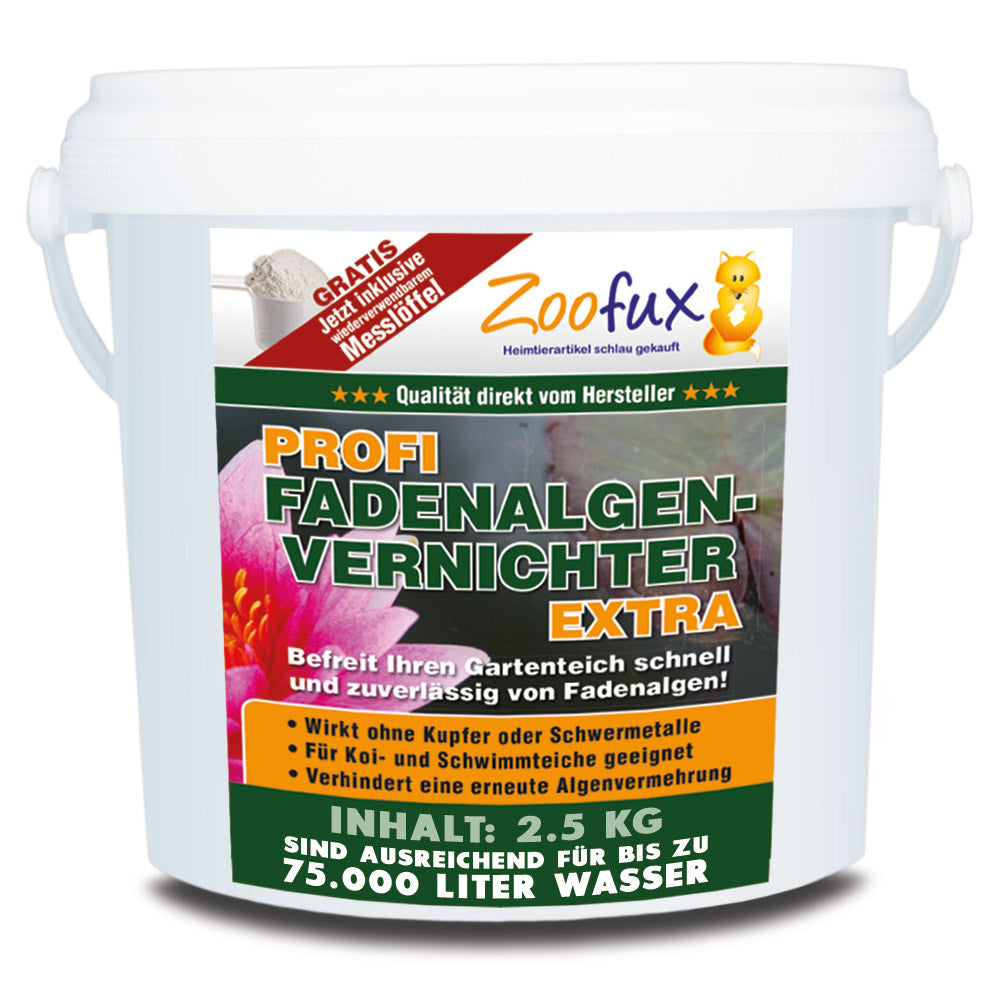 Zoofux Fadenalgenvernichter - Algenfreier Gartenteich