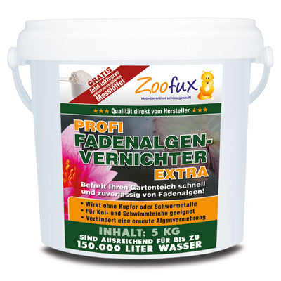 Zoofux Fadenalgenvernichter - Algenfreier Gartenteich