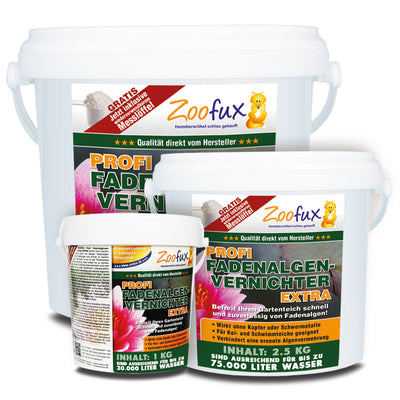 Zoofux Fadenalgenvernichter - Algenfreier Gartenteich