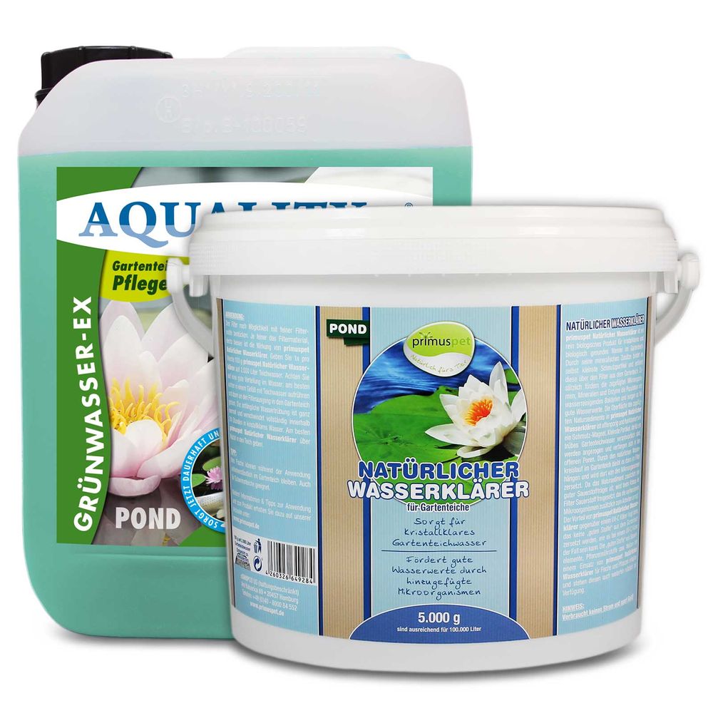 ZOOFUX Grün- & Wasserklärer Sparset