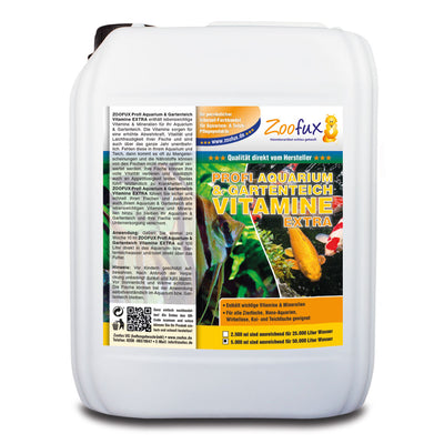 ZOOFUX Profi Aquarium & Gartenteich Vitamine EXTRA