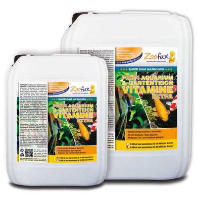 ZOOFUX Profi Gartenteich & Aquarium Vitamine EXTRA