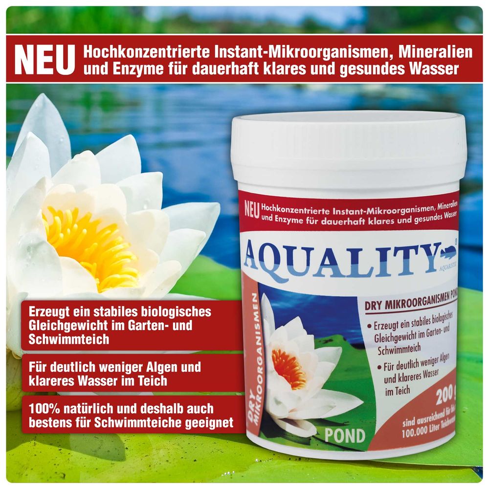 AQUALITY DRY Mikroorganismen POND