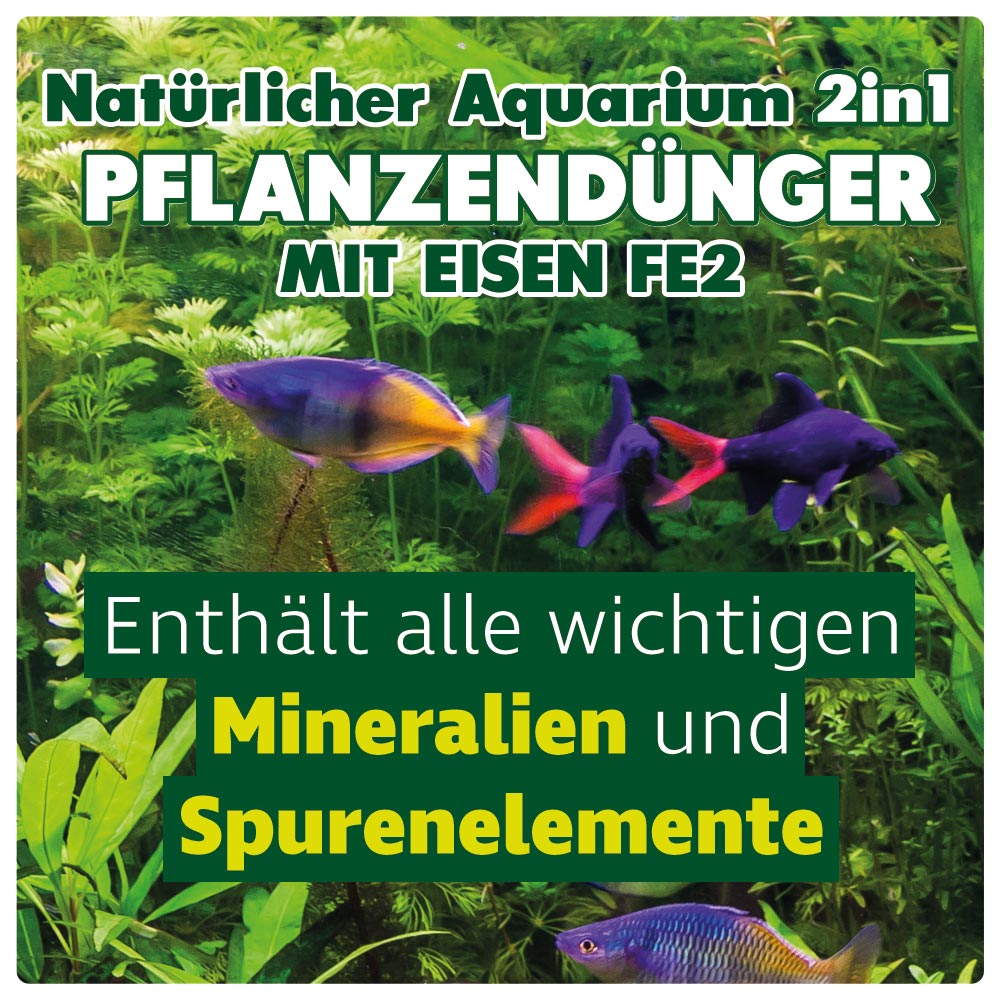 primuspet Aquarium 2in1 Pflanzendünger mit Eisen FE2