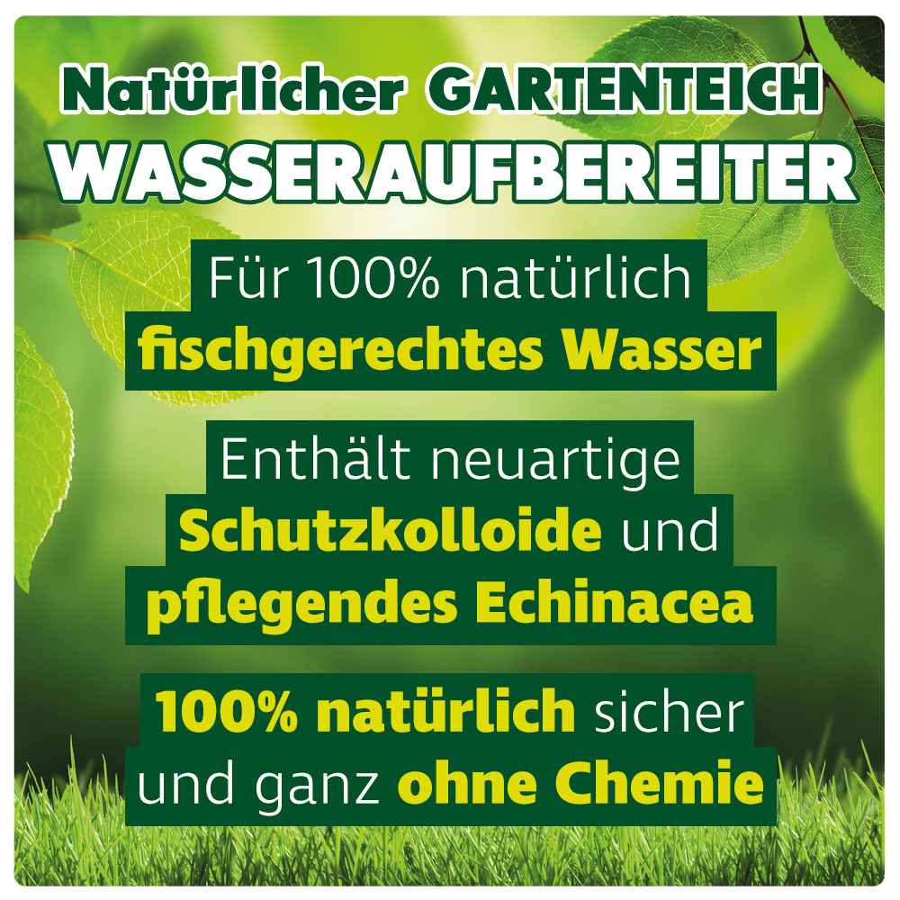 primuspet Natürliches Gartenteich 4er Pflege-Sparset