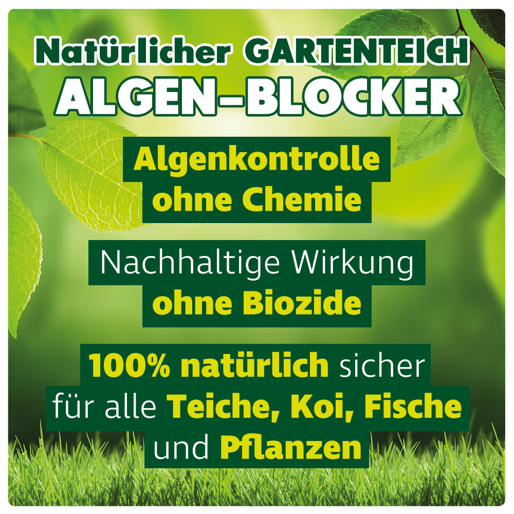 primuspet Natürliches Gartenteich 4er Pflege-Sparset