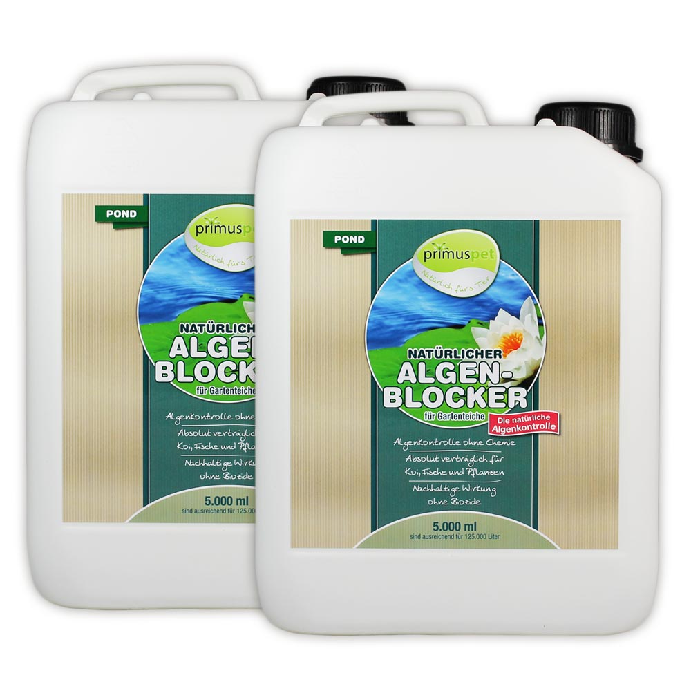 primuspet BioNature Natürlicher Algen-Blocker für Ihren Gartenteich