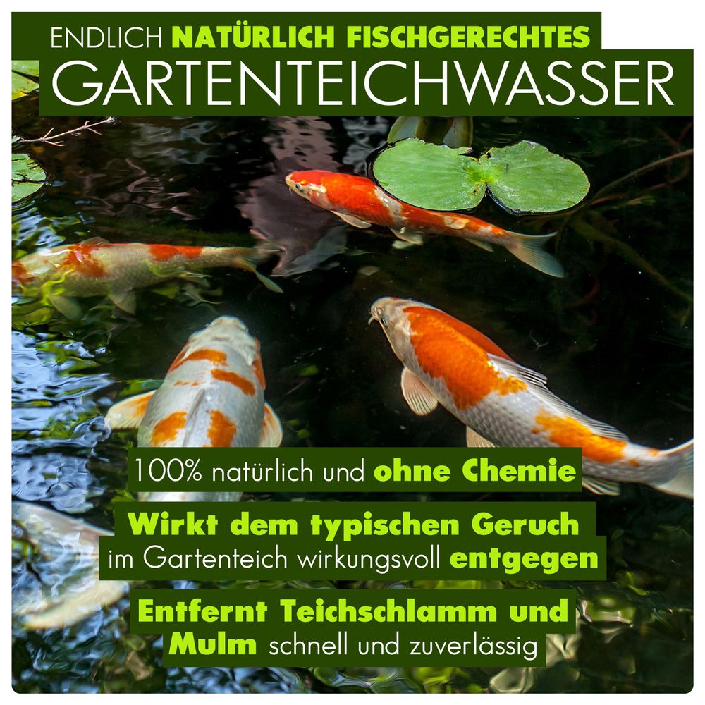 primuspet Natürliches Gartenteich Filtermedium