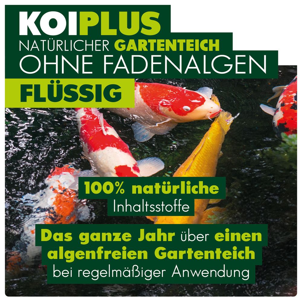 primuspet KOIPLUS Natürlicher Teich ohne Fadenalgen - FLÜSSIG -