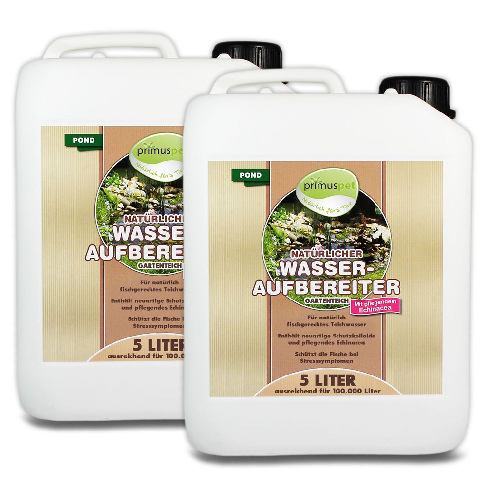 primuspet BioNature Natürlicher Wasseraufbereiter für Ihren Gartenteich