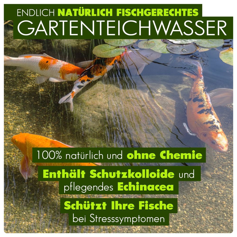 primuspet BioNature Natürlicher Wasseraufbereiter für Ihren Gartenteich