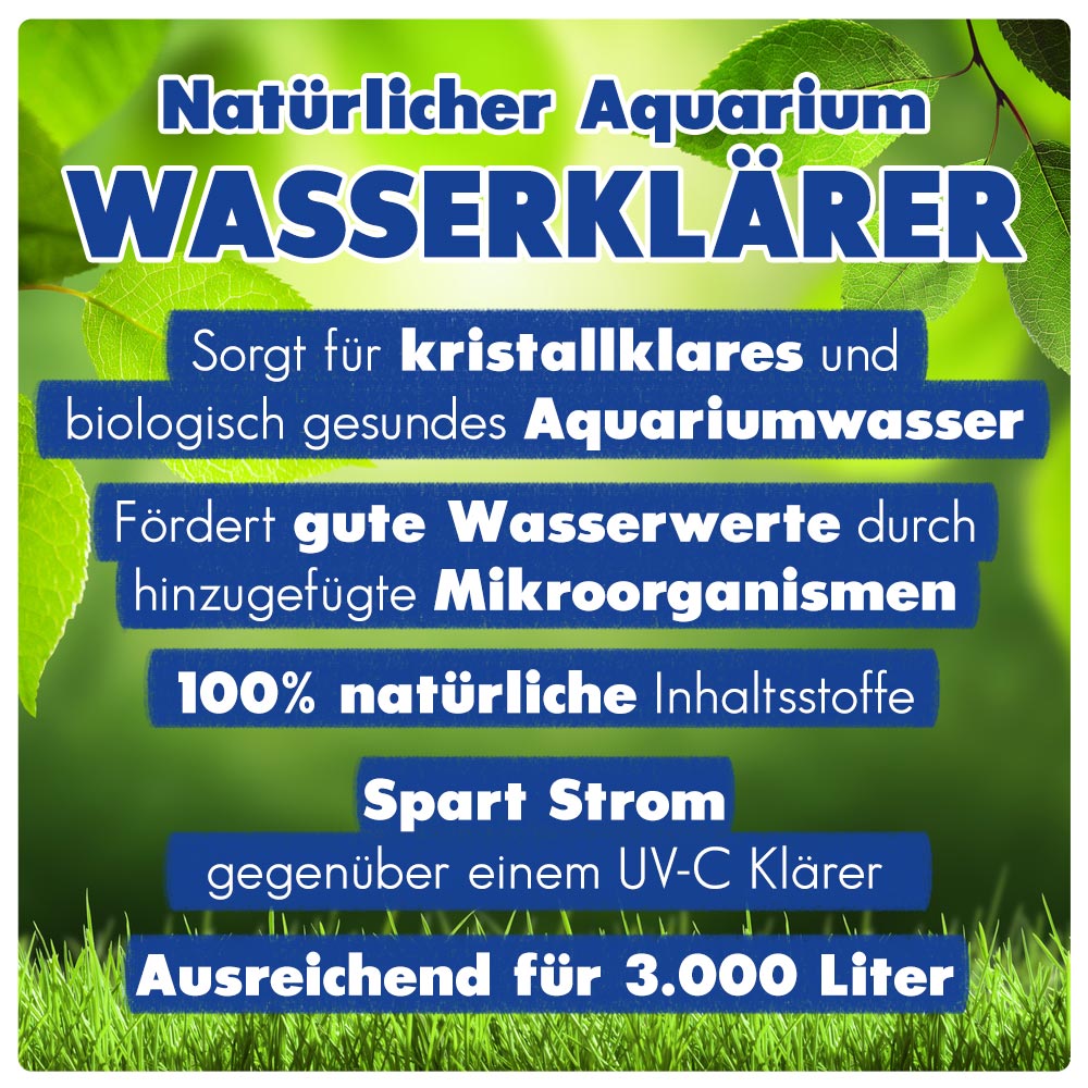 primuspet Natürlicher Aquarium Wasserklärer
