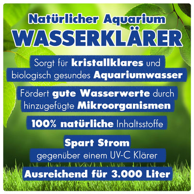 primuspet Natürlicher Aquarium Wasserklärer