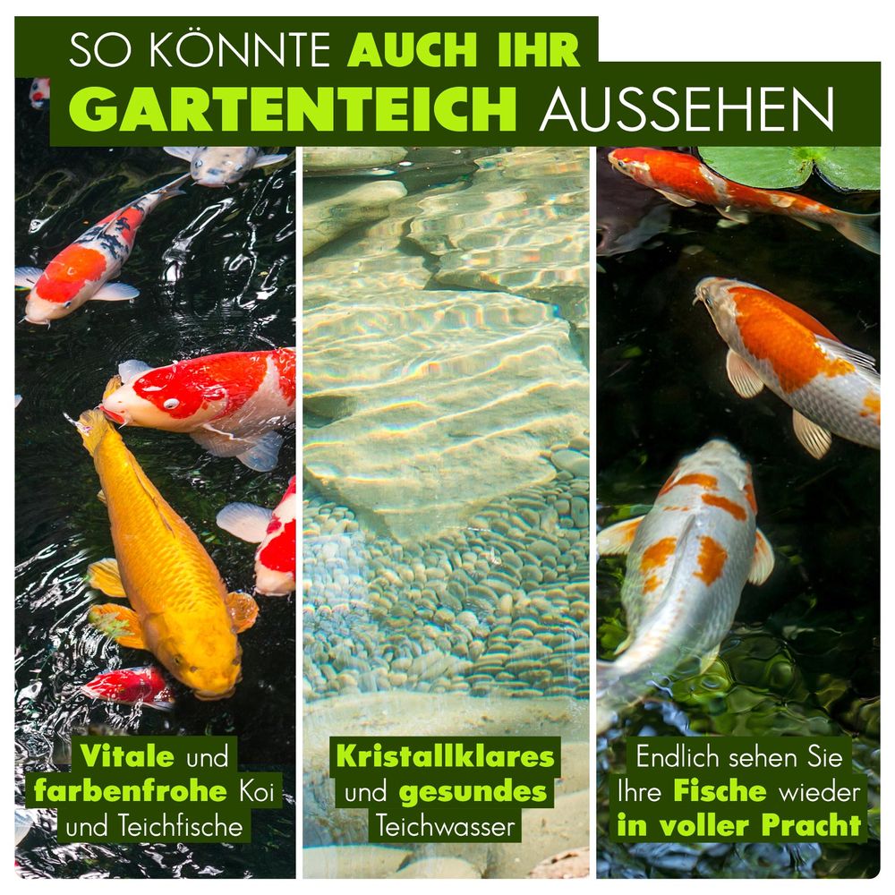 primuspet BioNature Natürlicher Wasserklärer Teichklar für Ihren Gartenteich bei Zoofux