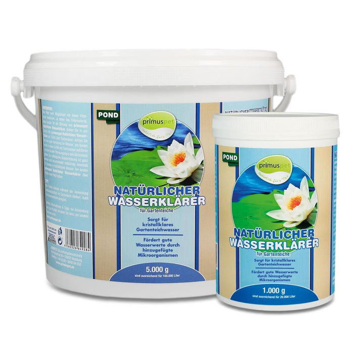 primuspet Natürlicher Gartenteich Wasserklärer