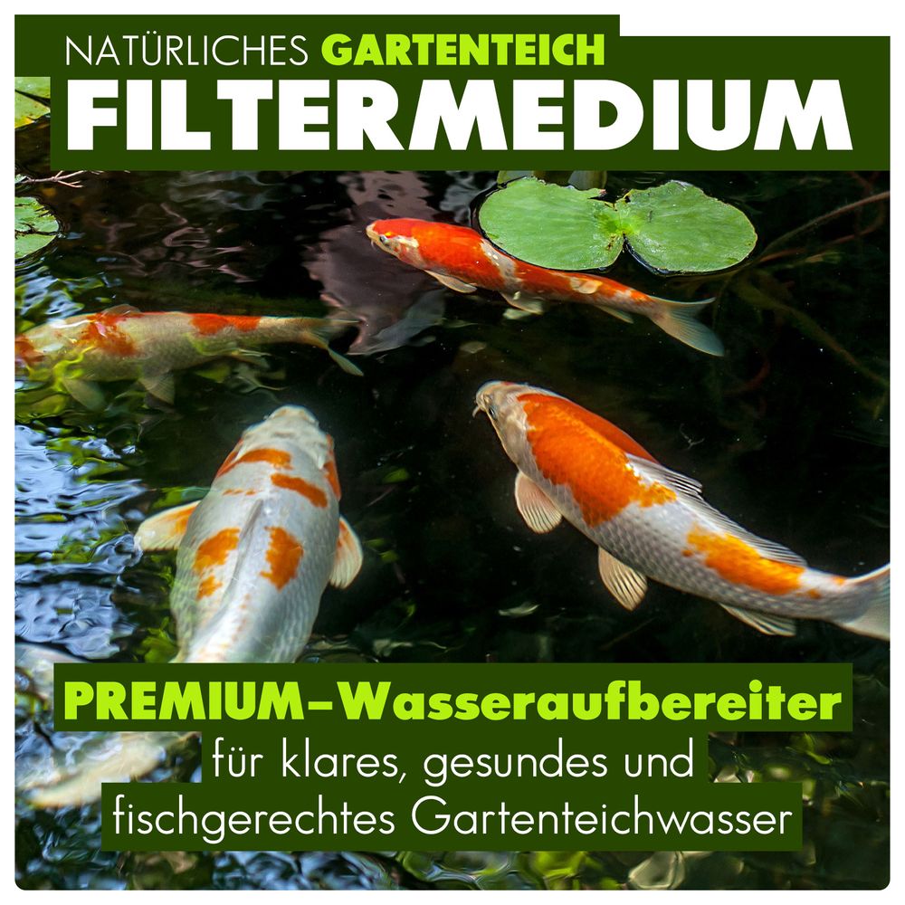 primuspet Natürliches Gartenteich Filtermedium