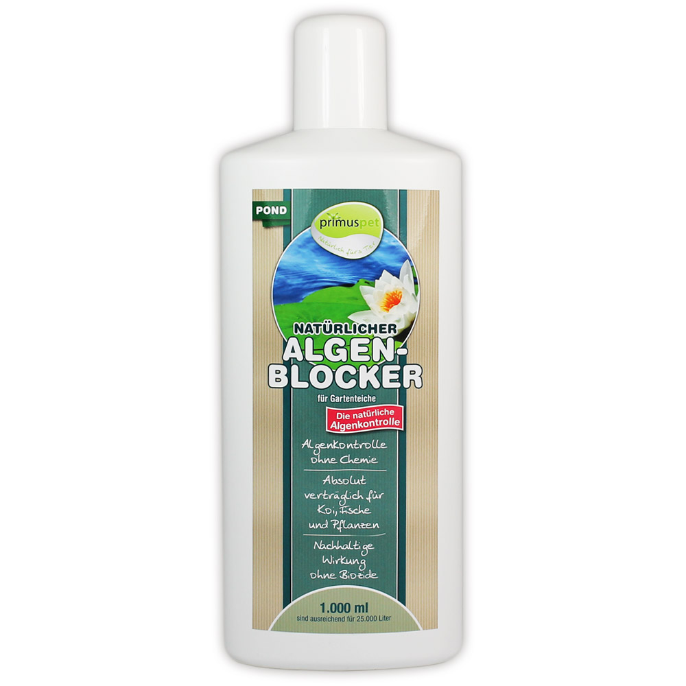 primuspet BioNature Natürlicher Algen-Blocker für Ihren Gartenteich
