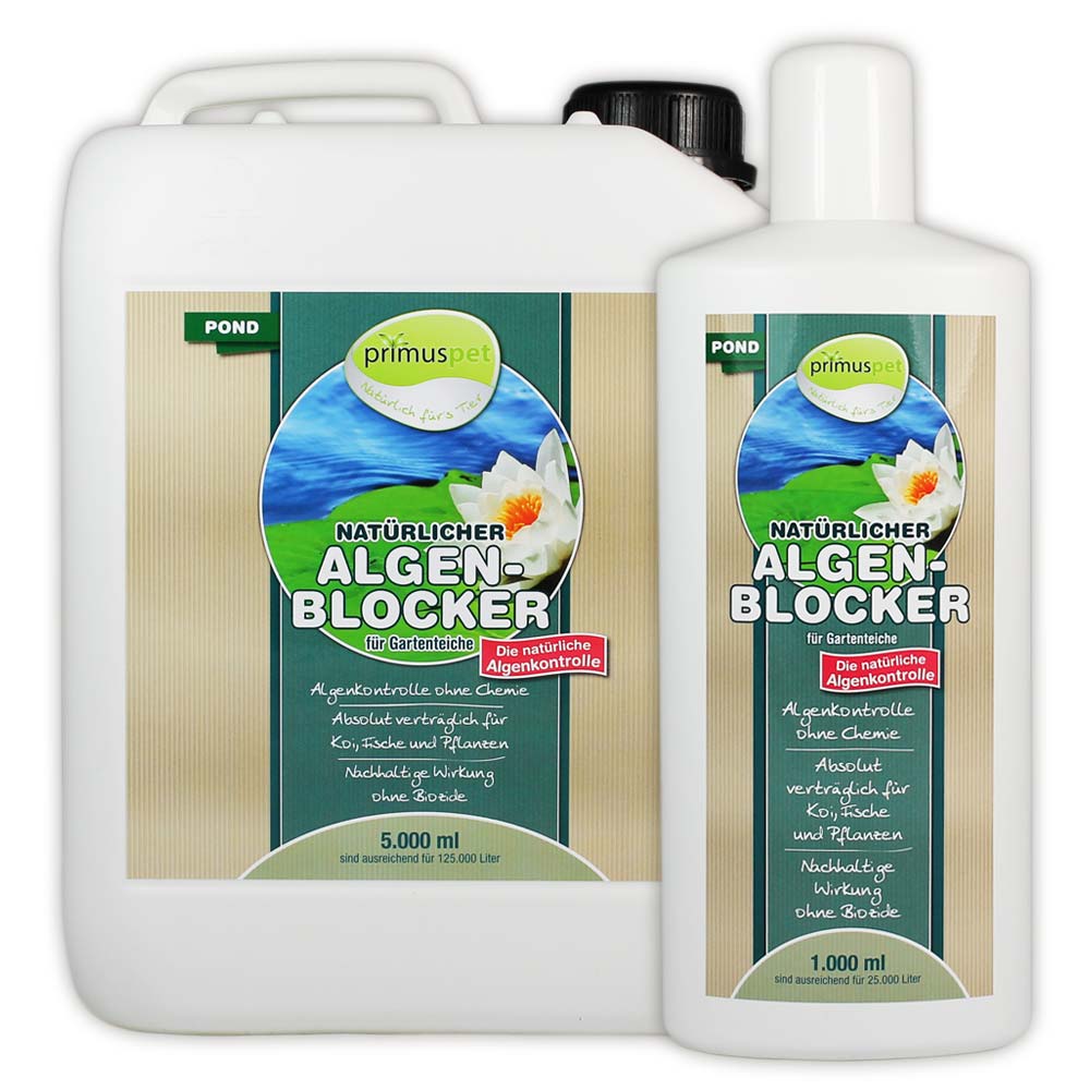 primuspet BioNature Natürlicher Algen-Blocker für Ihren Gartenteich