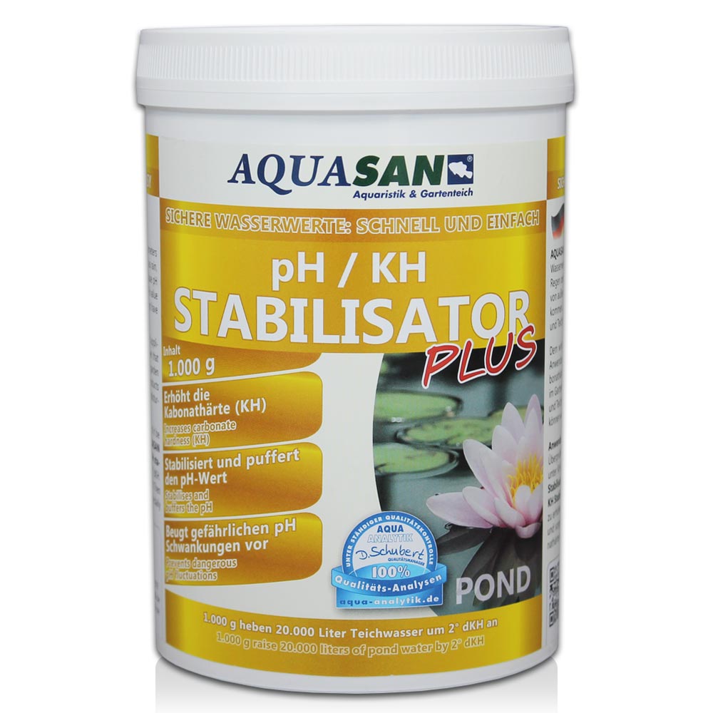 AQUASAN POND Gartenteich pH / KH Stabilisator PLUS