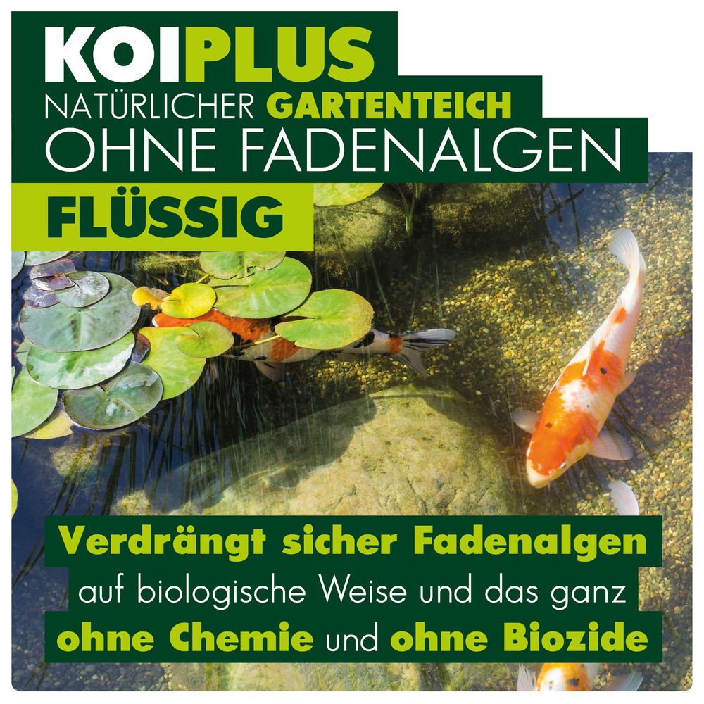 primuspet KOIPLUS Natürlicher Teich ohne Fadenalgen - FLÜSSIG -