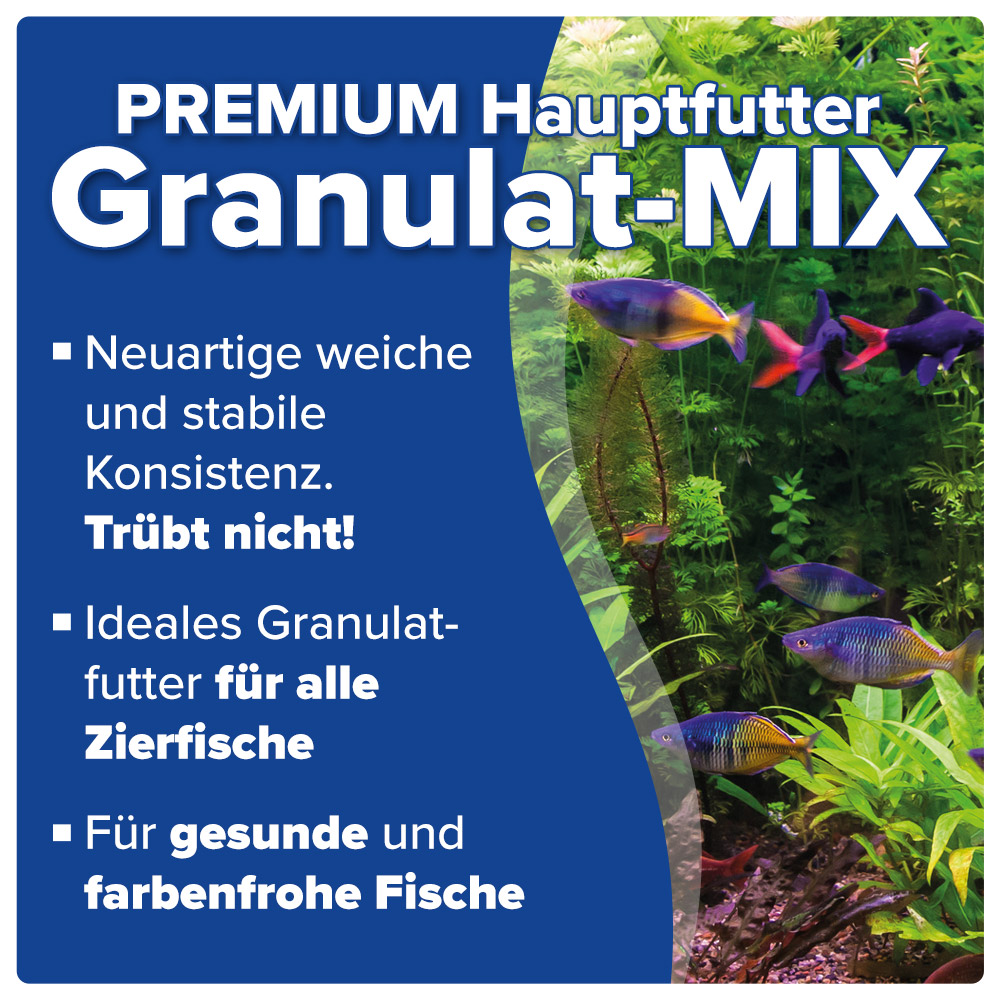 AQUALITY AQUARIUM PREMIUM Hauptfutter Granulat-MIX